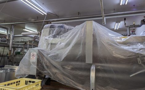 愛知県名古屋市港区　食品工場内　HACCP　除カビ処理　除菌施工