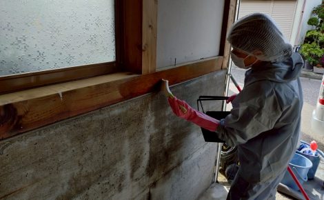 愛知県名古屋市中村区　倉庫内除外カビ除菌処理施工