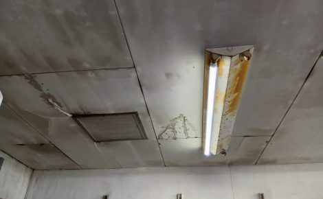 愛知県豊田市　某食品工場　工場内カビ除去施工　HACCP基準